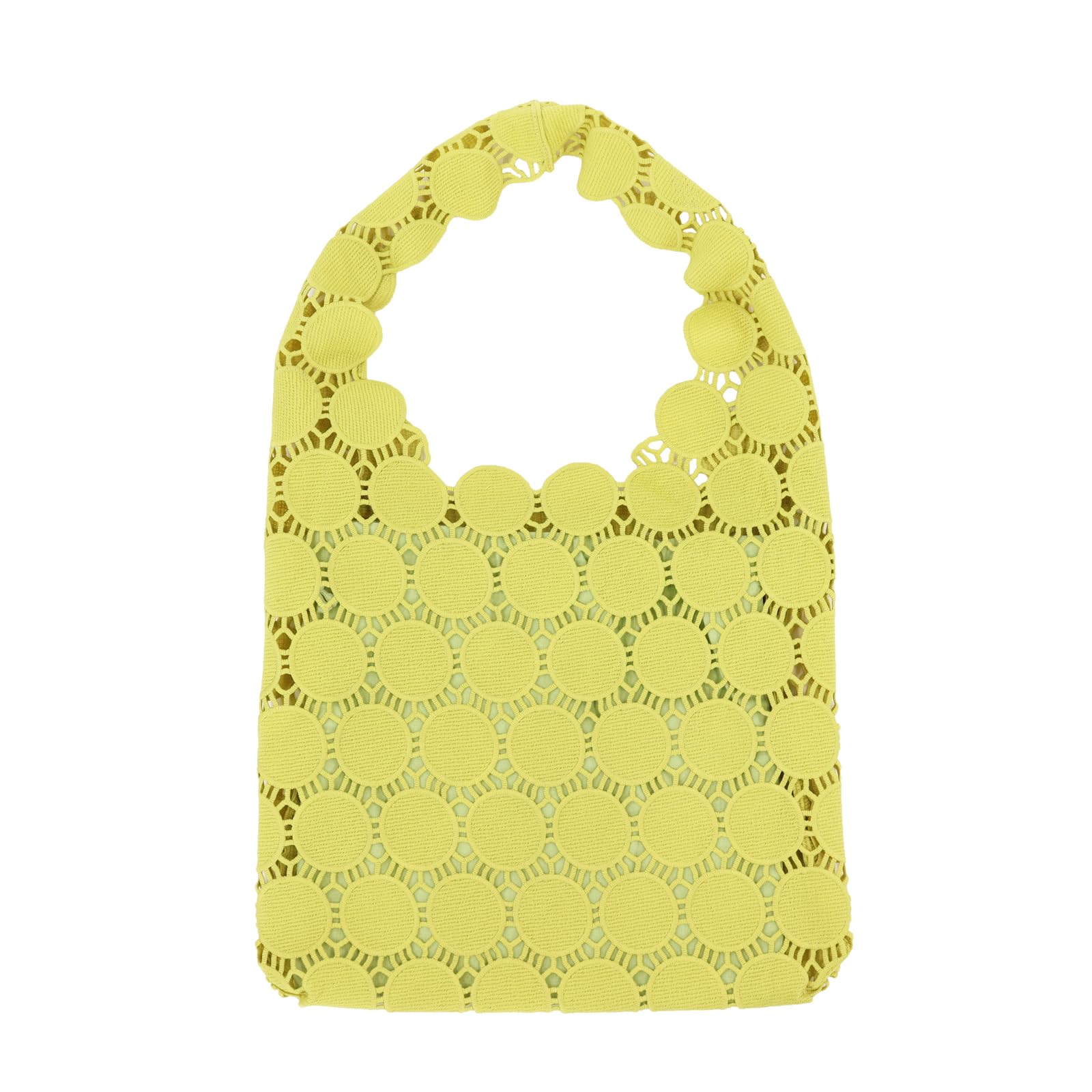 Кружевная сумка Kawashima Selkon TAUKO, Желтая, 35x30 см, GL6006