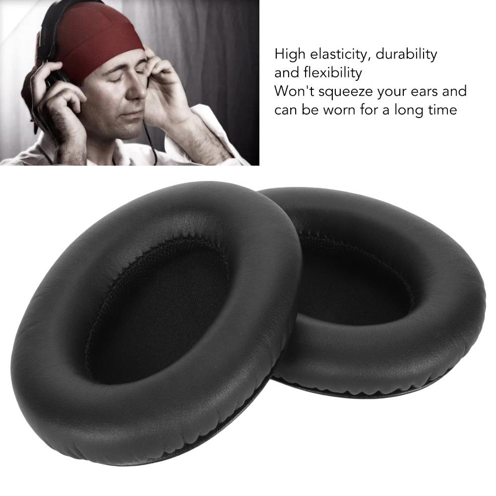 2PCS Soft Protein Leather Headphone Ear Cushions Ear Pad Cushions for Mpow 059 Sound Accessories