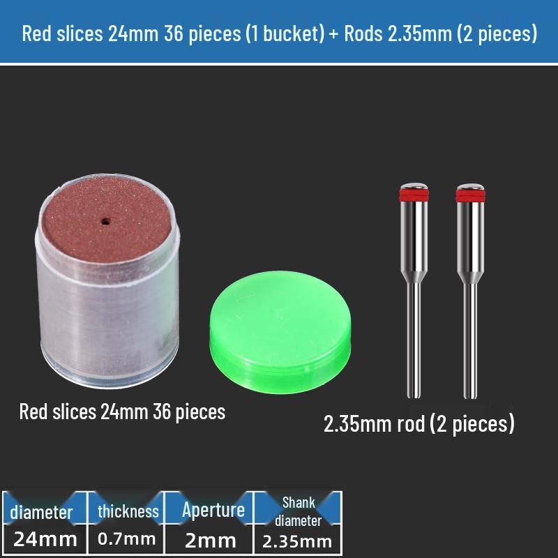 Small Resin Cutting Disc for Metal - Double Mesh Saw Blade & Mini Grinding Wheel