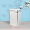 Silver Coffee Storage Canister Moisture Proof Tinplate Box Metal Container Food Storage Case  Home