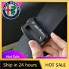 Car Stickers For Alfa Romeo 2PCS Car Safety Belt Clips Adjustable Seat Belt Buckle Fixing Clip For Alfa Romeo Giulia Stelvio MiT