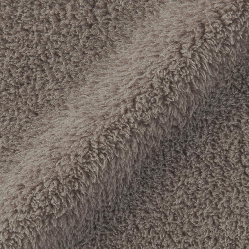 MUJI Recycled Polyester Warm Boa Unisex Mocha 45 x 160cm Cape, Adult, DDD11A5A, Brown,