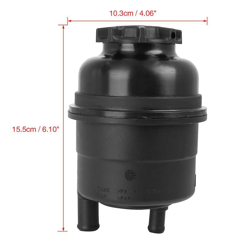 Power Steering Pump Reservoir Bottle W/ Cap 32416851217 For BMW E36 E46 E39 E53 E60 E90