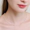 NUOY [Silver 925] Snow White Pearl Necklace