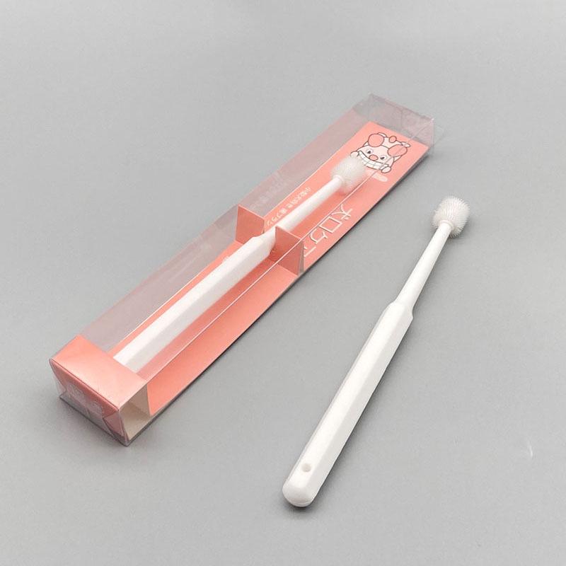 

360° Soft Bristle Pet Toothbrush for Cats & Dogs - Freshens Breath & Cleans Teeth 15*1.3cm белый