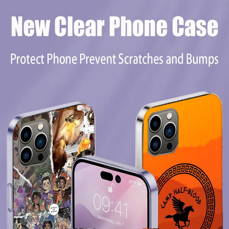 P-Percy J-Jackson Poseidon Camp Half-Blood Handyhülle Für Iphone 17 Air 15 Pro 14 Plus 16 Pro Max 12 13 Mini 11 16E X XS Cover C