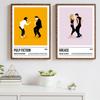 Grease Poster Canvas Prints Dirty Dancing Movie Painting Vintage Pulp Fiction Film Picture Boyfriend Christmas Gift Home Decor