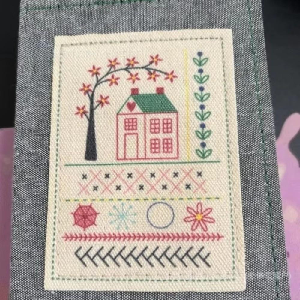 Clear Instructions Embroidery Stitch Guide Book Beginner-Friendly Canvas Sewing Book Creative Complete Needle Trace Guide