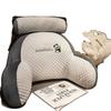 Ice Bean Soft Headboard Cushion: Protective Lumbar Support and Reading Pillow for Pregnant Women, Sofas, Beds, and Dorms.