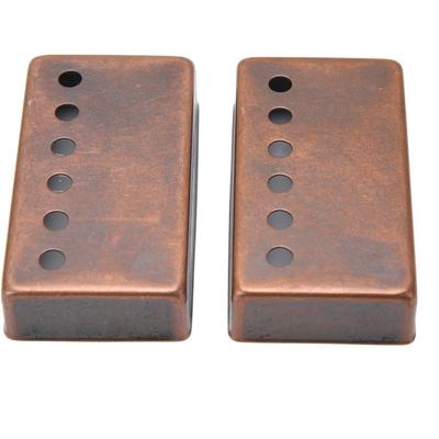 2 Stück E-Gitarren-Pickup-Abdeckung Bronze Gute Wärmeableitung Kratzfest Rostfrei Ersatz