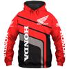 Sudadera con capucha Honda para hombre, sudadera con estampado 3D para motocicleta, moda para deportes al aire libre,