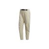 Knitted Sweatpants Men's Grassland Brown Moderate Straight Fit Pants GF4004