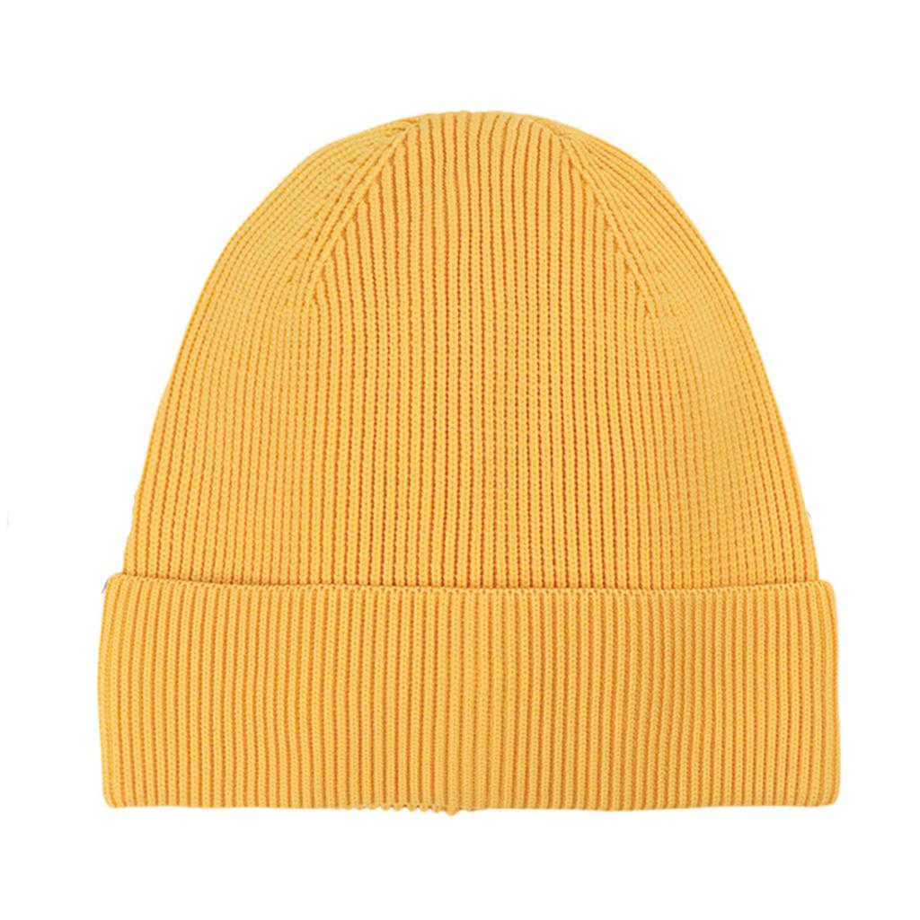 Men's And Women's Solid Color Knitted Hat Big Head Circumference Cold Hat Men's Lazy Style