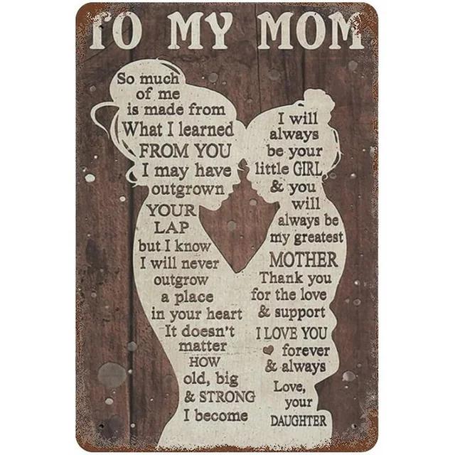 Vintage Metal Tin Signs  Music Keeps My Heart Beating  Retro Art Posters for Home Club Cafe Bar Pub Decor  Inspirational Wall