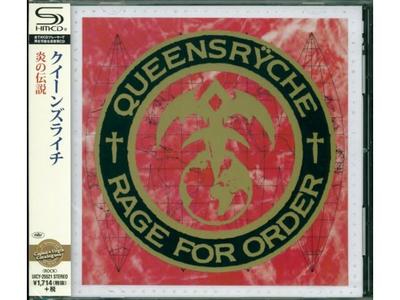 [SHM-CD] Rage For Order 4 Faixas Bônus Edição Nomal Queensryche UICY-25521 NOVO