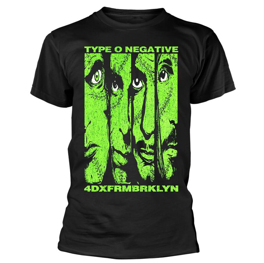 Type O Negative Faces Shirt S-XXL T-Shirt Official Gothic Metal Band Tshirt