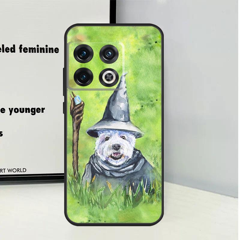 Cartoon Westie Dog For OnePlus Nord CE 5 2 3 4 Lite N20 N30 Case For OnePlus 15 13 12 11 10 Pro 10T 12R 13R 13T