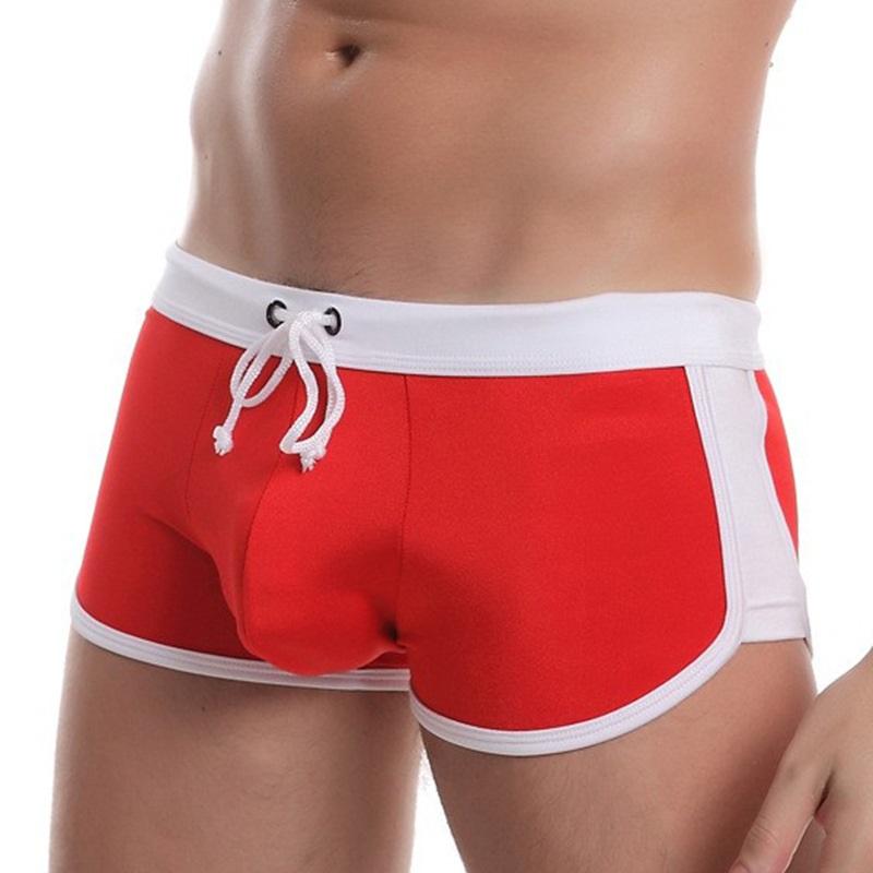 Stylish Men's Swimming Trunks - Quick-Dry Square Leg Swim Shorts For Big & Tall Gentlemen - Perfect Beach Swimwear