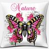 Pink Series Printed Pillowcase Home Decor Car Sofa Cushion Cover