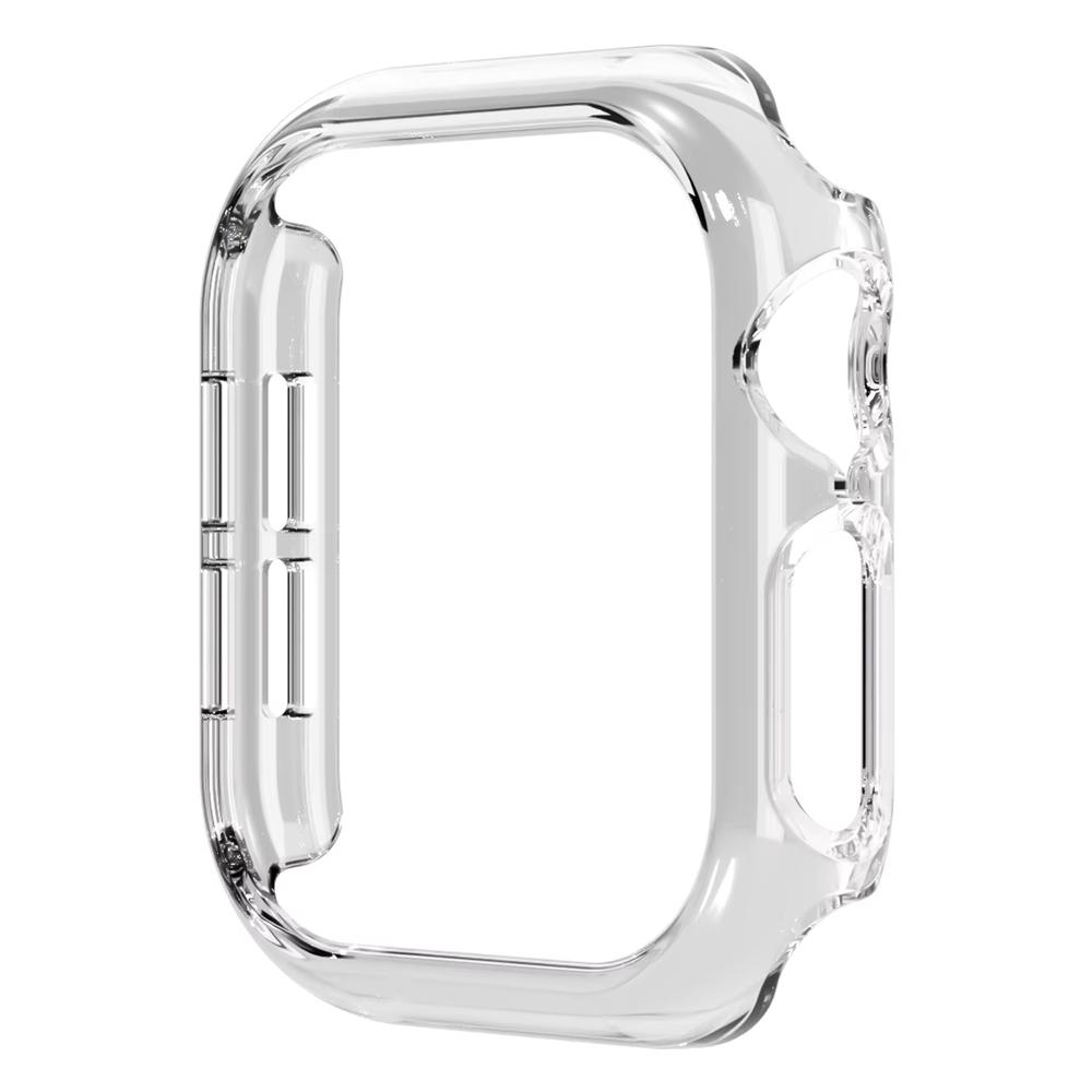 Schutzhülle für Apple Watch Case 46mm 42mm 41mm 45mm 44mm 40mm 38mm Zubehör PC Schutz Stoßfänger iWatch Serie 10 9 7 8 6 se 5 4 3