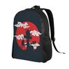 N-Narutoes Akatsukis Laptop Backpack Men Women Basic Bookbag for School College Students Anime Bags