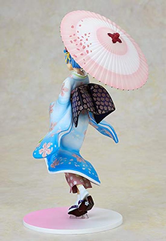KADOKAWA KDcolle Re:ZERO -Starting Life In Another World- Rem Ukiyo-e Sakura Ver. 18 Scale ABS&PVC Painted Finished Figure KK31773