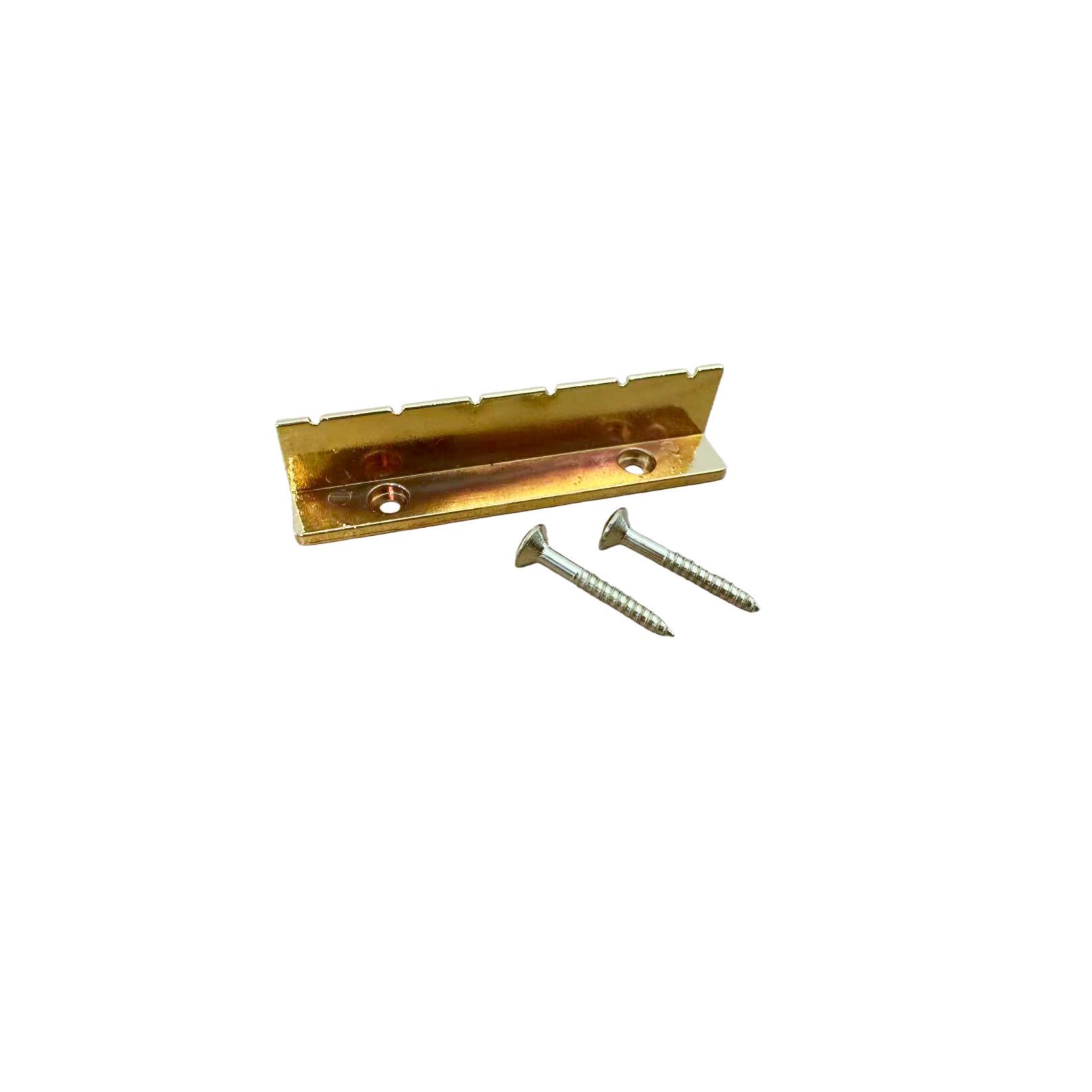 L-Shaped Guitar Nut - Chrome/Black/Gold