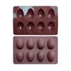Matriță Silicon Ciocolată Formă Ou de Paște 3D 8 Cavități Matriță Tort Matriță Coacere Ou de Dinozaur DIY Matrițe Fondant Patiserie Matriță Săpun