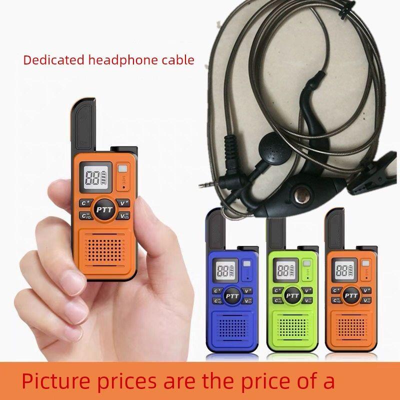 Single-Hole Ear Hook Mini Universal Walkie-Talkie