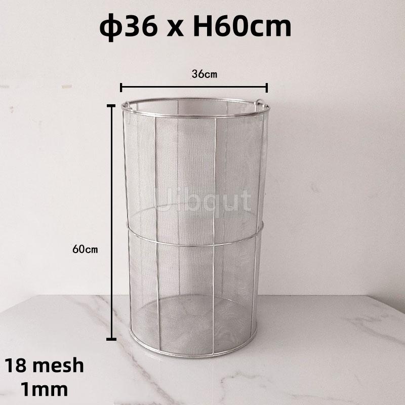 Round Mesh Basket 1mm Hole Rice Wine Beer Bier Filter Voor Zelfgemaakte Brew Koffie Coffee Droog Hopper Brew Fine Mesh Coland