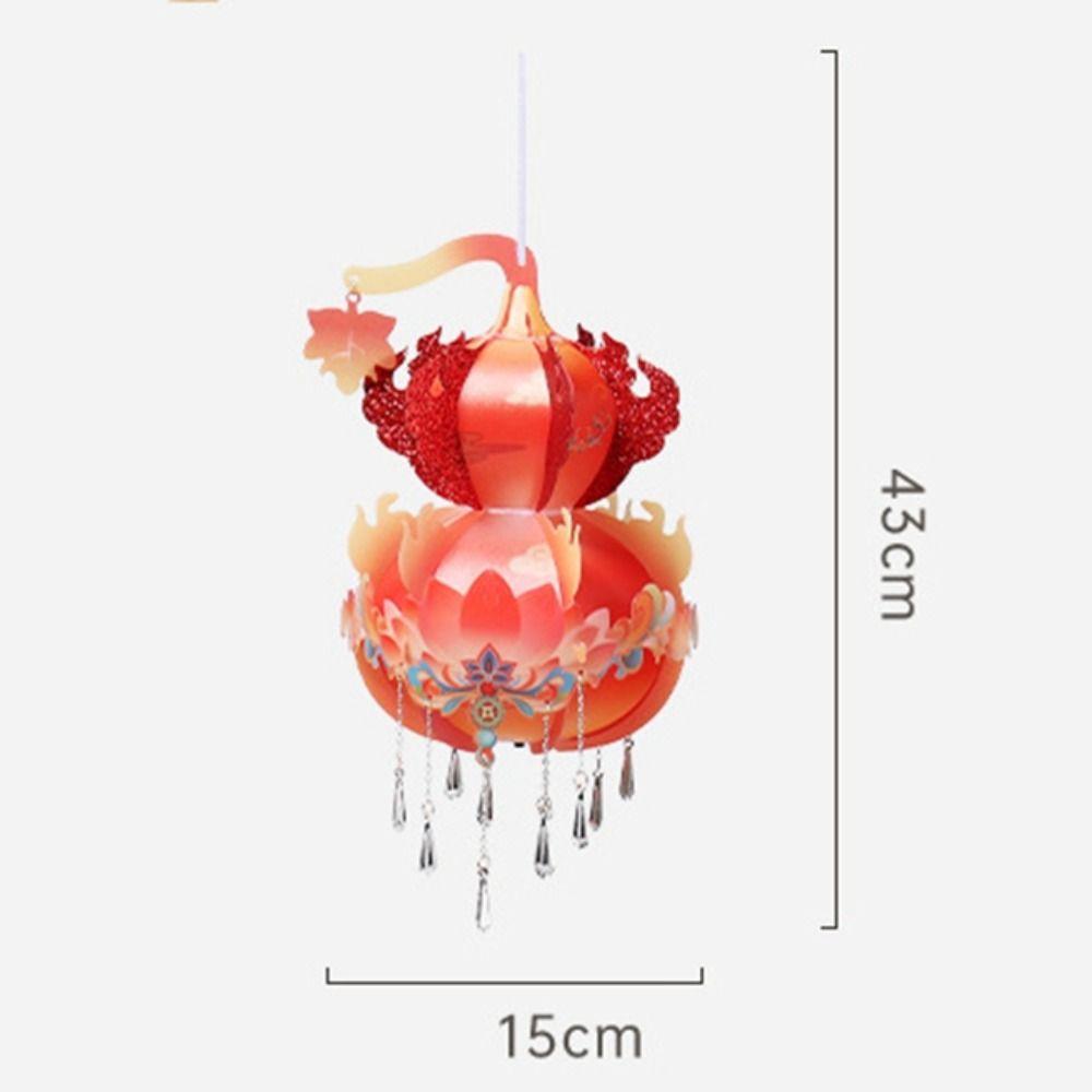 Chinese Style Spring Festival Luminous Lantern Children Handheld Lantern Home New Year Gift