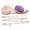 300CM Kids Chinese Jump Rope Colorful Stretch Skip Rope Indoor Outdoor Exercise Elastic Rubber Band Children Students Adults Ankle Jumping Rope Game