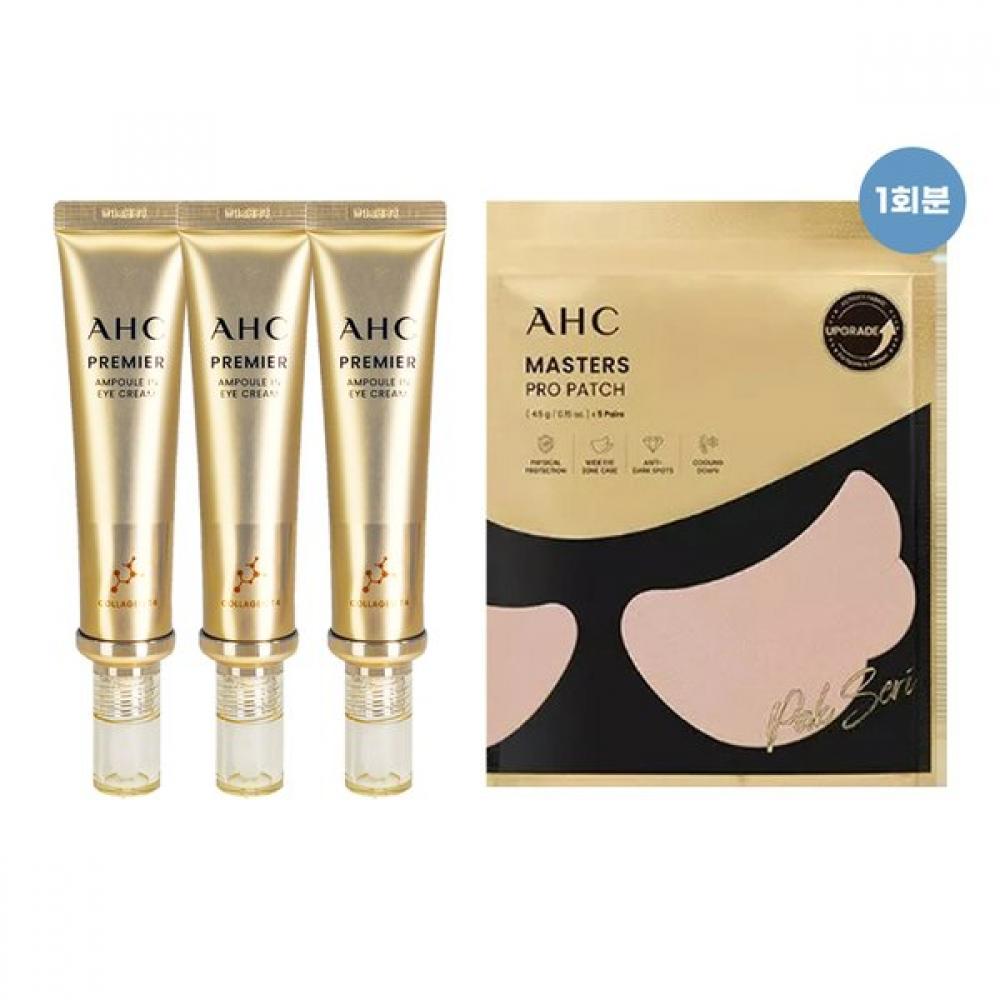 

Крем для глаз AHC Season 11 Premier Ampoules 3 40 мл + 1 солнцезащитный патч
