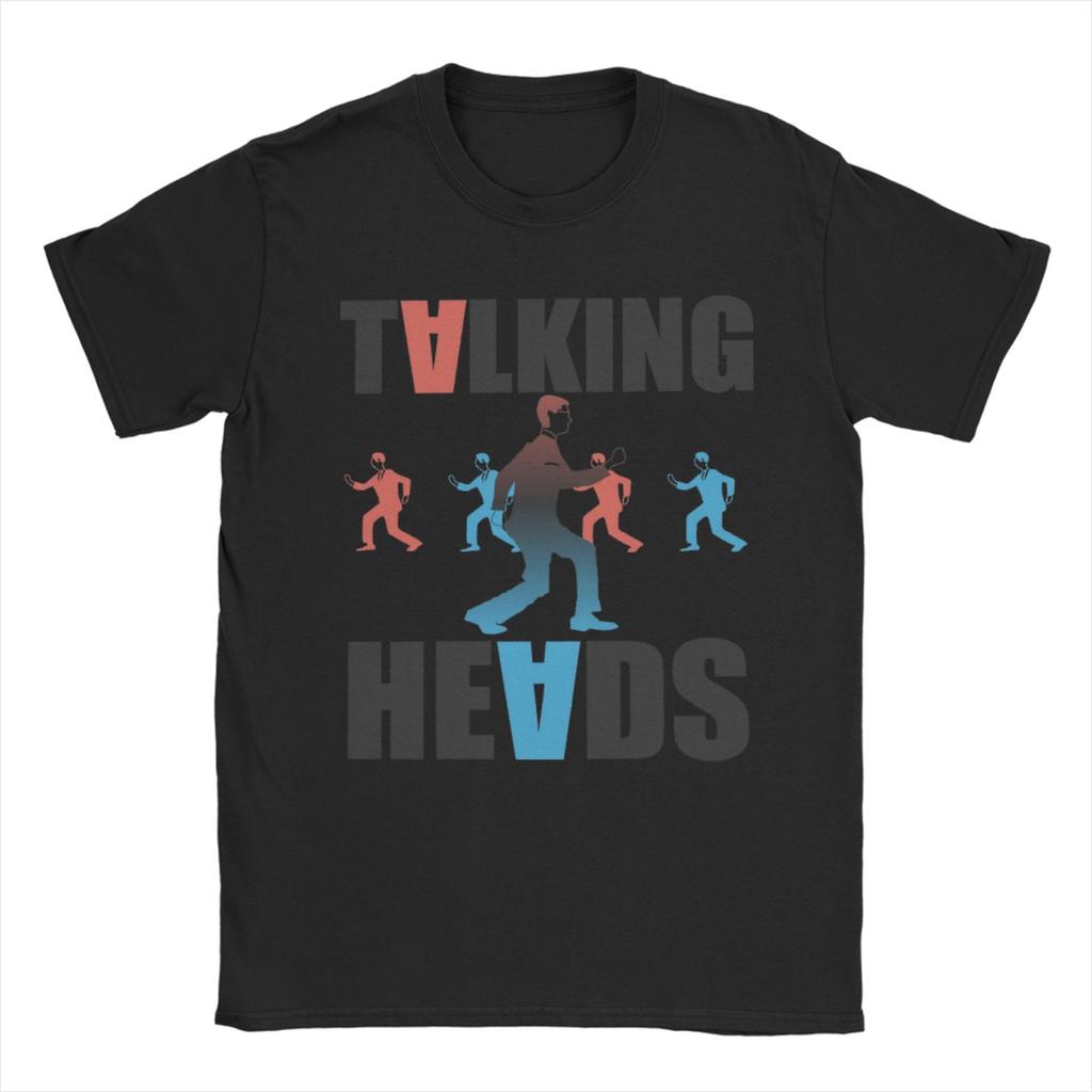 Talking Heads Once In a Lifetime T-Shirt Summer Cotton T Shirts For Man Trendy Cool Casual Tshirt Short Sleeve Classic Clothing
