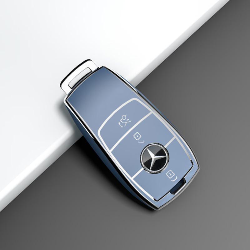 Mercedes-Benz E-Class 2016-2023 Key Cover, E260L/E300L AMG Buckle, Premium Protective Case.