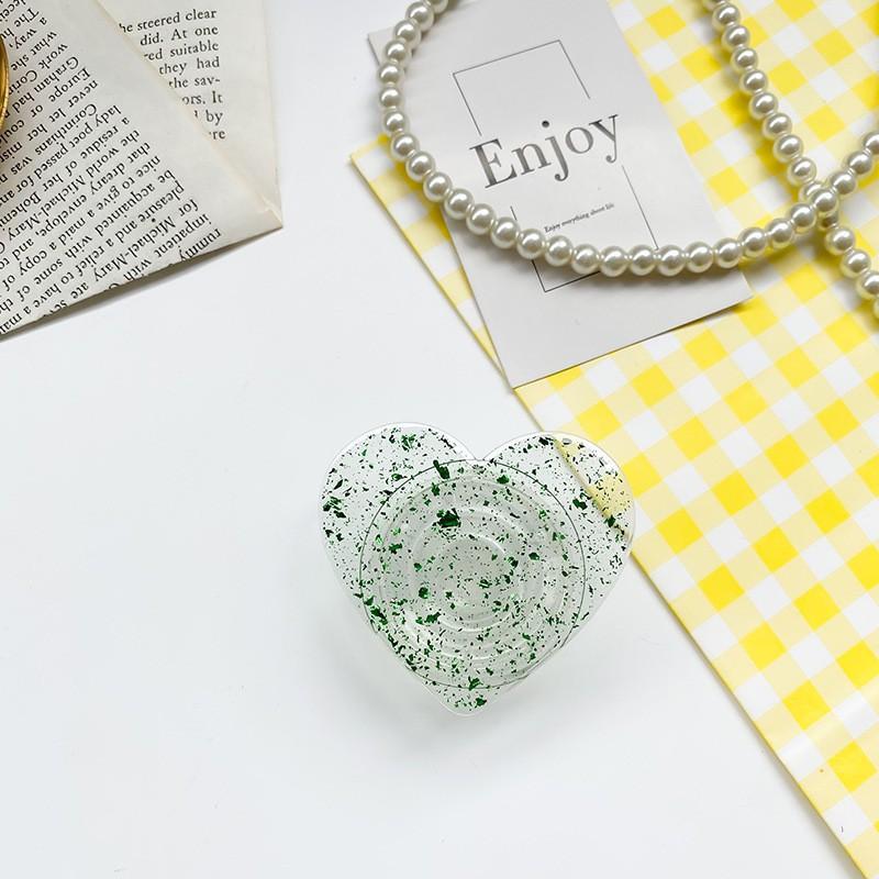 Dropped Love Phone Airbag Bracket Ins Wind Shattered Foil Glitter Royal Sister Fan Selfie Ring Buckle Lazy Desktop Stand
