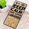 Cute Labrador Puppy Dog Phone Case for Samsung Galaxy note 10 pro S26 Ultra S23 S24 FE S25 S21 S22 PLUS shockproof Cove