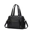 Y2K Retro Washed Handbag Large Capacity Multi-Zipper Pocket Trendy Shoulder Bag