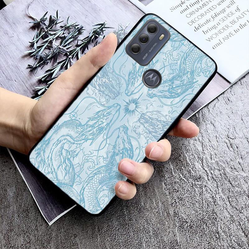 

Phone Case For Moto G86 G85 G75 G15 G05 G56 G72 G53 G54 G84 G60 G31 G32 G24 G 5G G Play Dragon Moto G75
