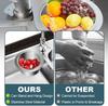 Swan Stainless Steel Sink Strainer Basket, 2026 New Durable Drain Basket for Kitchen Sinks, Swan Faucet Hanging Filter Basket