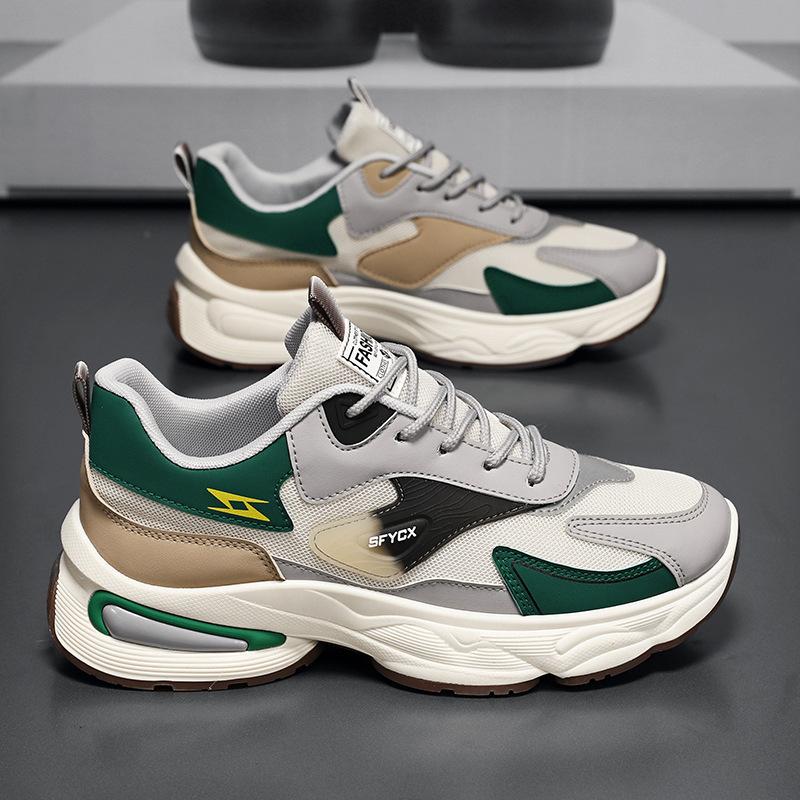 

Летняя мужская обувь новая дышащая сетчатая спортивная обувь мужская трендовая универсальная платформа повседневная обувь модная обувь 44