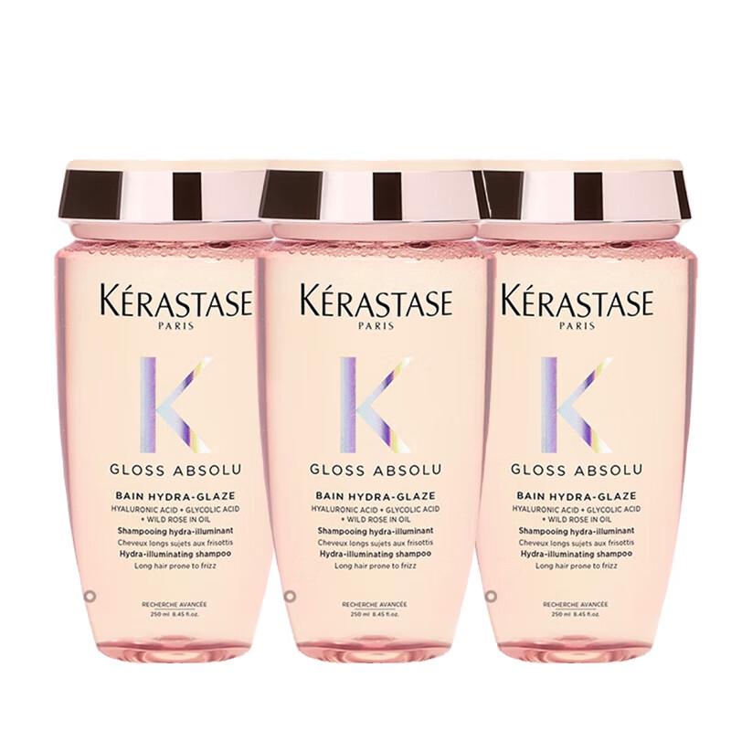Kérastase Rose Glaze Moisturizing Shampoo 3-Pack