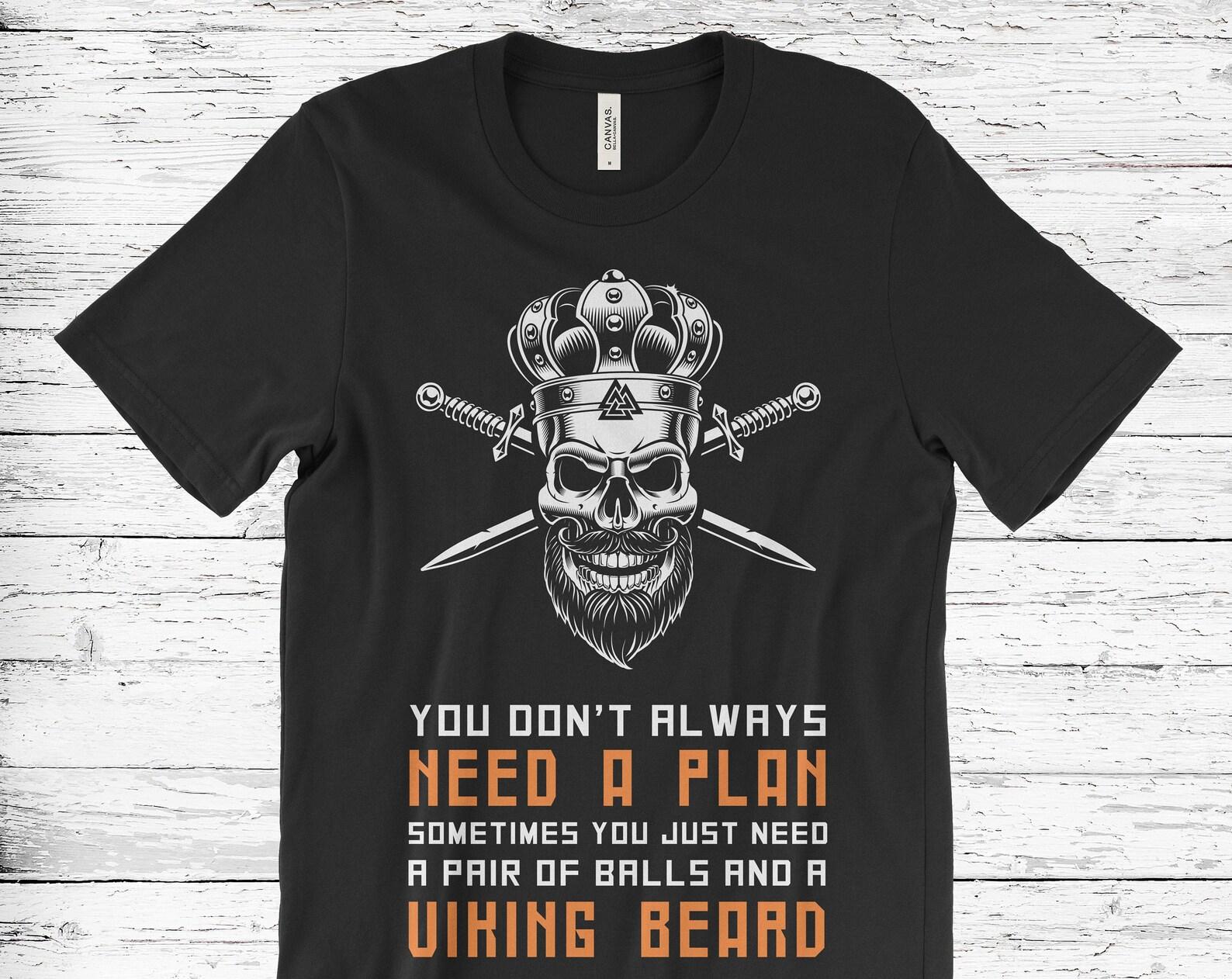 Viking Warrior Valhalla Nordic Odin Norse Vintage Vikings Costume Symbol Gifts T-Shirt, Celtic, Mythology, Viking Nordish, Thor, Viking Tour 130