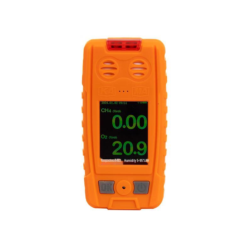 YIBEI Methane and Oxygen Gas Detector Alarm