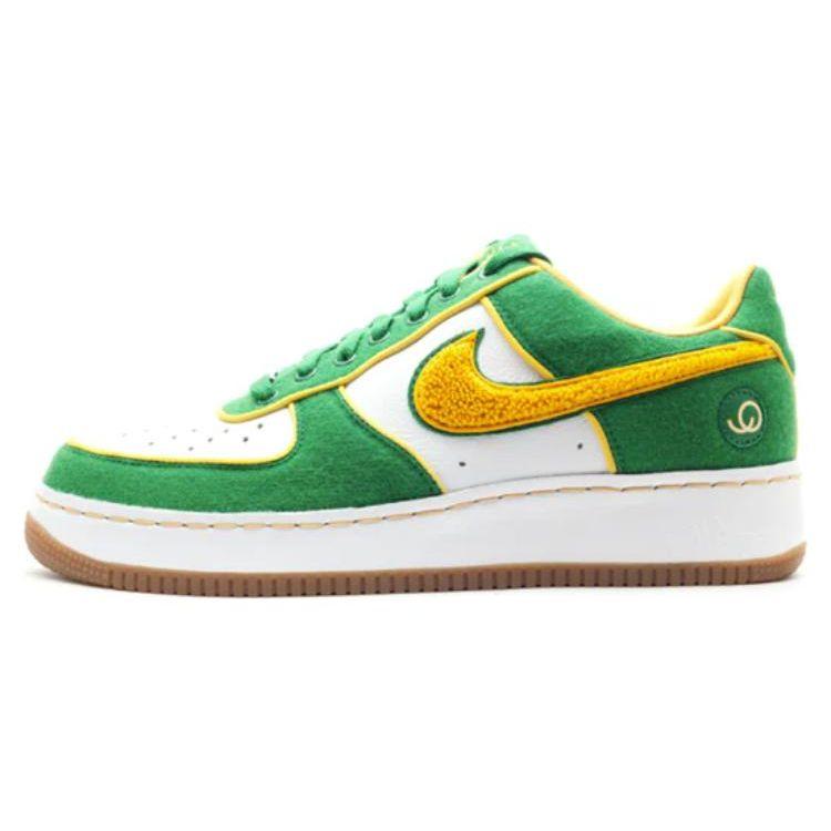 

Мужские кроссовки Nike Air Force 1 Supreme Queens зеленый сосново-зеленый золотисто-белый 318931-300