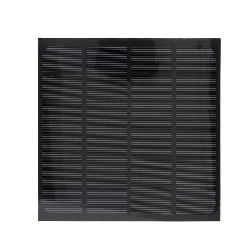 Solar Panel Fan 3W 6V Polycrystalline Silicon USB Ultra Quiet Safe Solar Powered Fan for Home Travel Fishing
