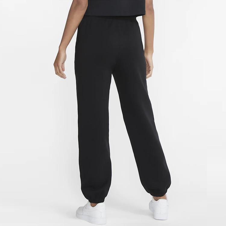 Nike Dámské fleecové tepláky Lab Solo Swoosh (Velikost Asie) Černé dámské streetwearové DA0334-010