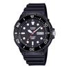 CASIO Casio MRW-230H Analog Men's Watch 100M Waterproof Aluminum Rotating Bezel Day Date Calendar...
