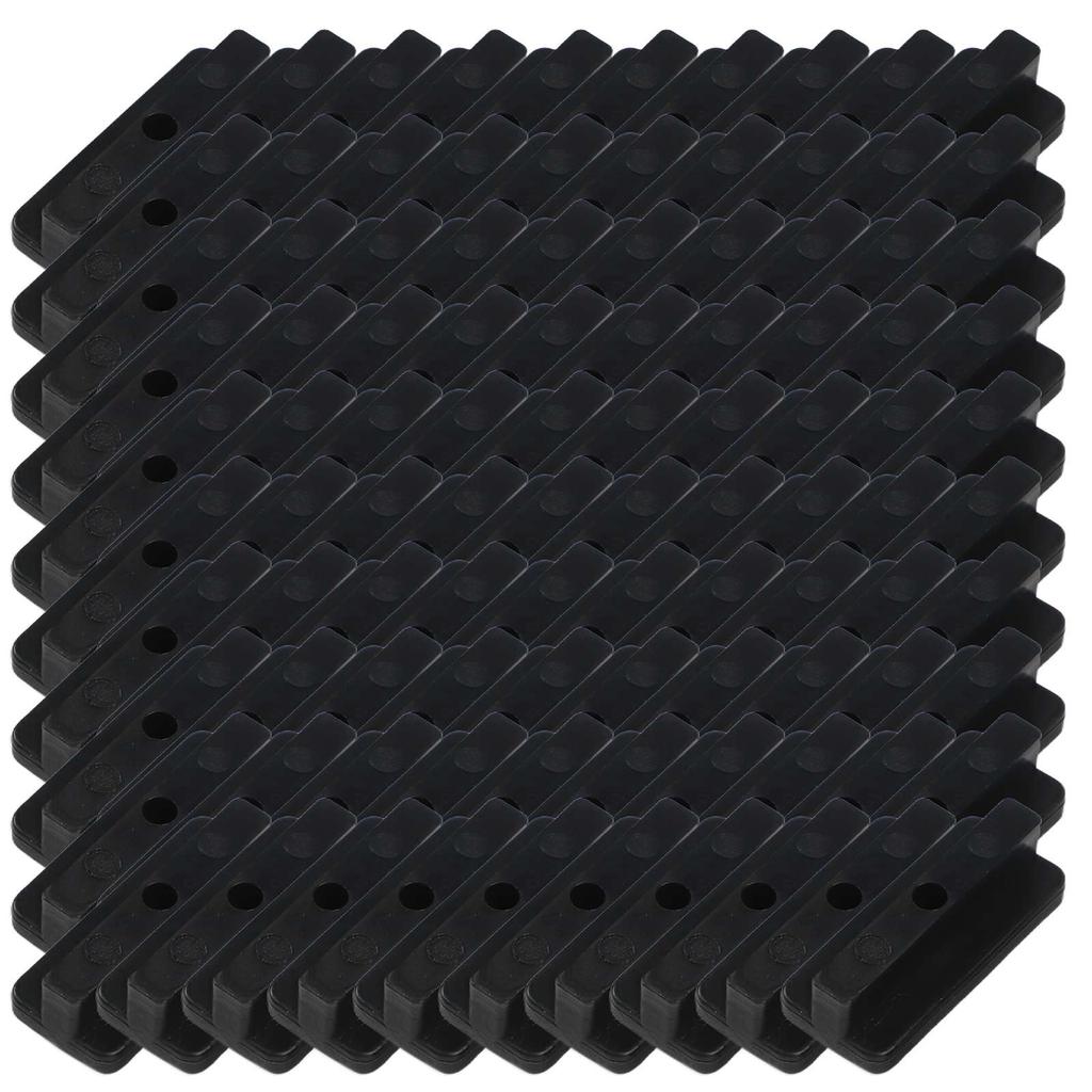 Heavy Duty and Reliable 100pcs T Composite Decking Clips for Outdoor Floor