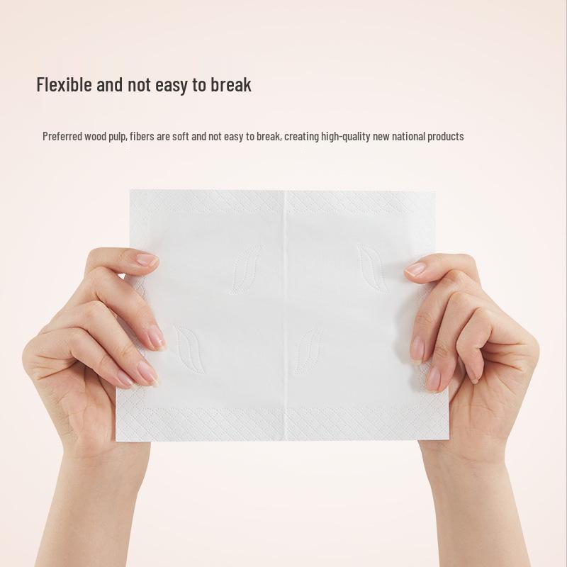 Pinxuan 3-Ply Facial Tissues, 18-Pack: Absorbent, Family-Size, Durable & Soft; Draw or Wet Use